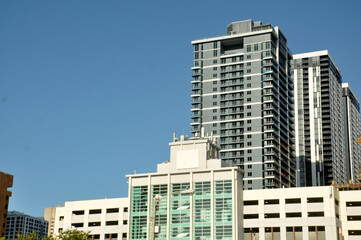 Buildings apartments - Downtown Miami 