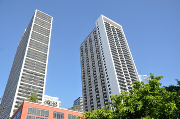 Buildings apartments - Downtown Miami 