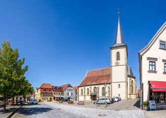 Altstadt, Haßfurt, Hassfurt, Bayern, Deutschland 