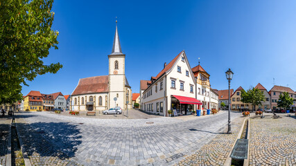 Altstadt, Haßfurt, Hassfurt, Bayern, Deutschland 