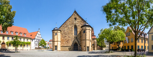 Sankt Johannis Kirche, Schweinfurt, Bayern, Deutschland 