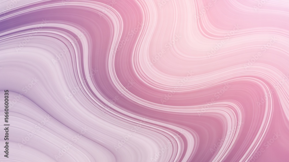 Poster abstract flowing pink and purple marble texture with soft wavy lines and a smooth gradient effect