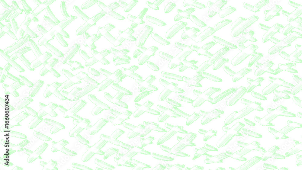 Poster abstract seamless pattern of white hand-drawn brush stroke crosses on a transparent background. grun