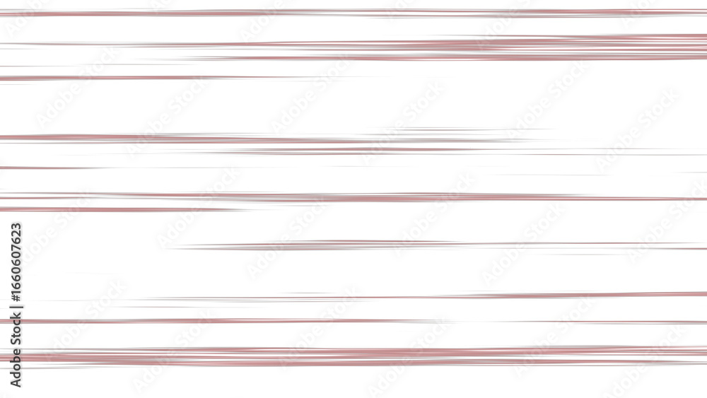 Poster set of red horizontal speed lines, light trails effect for motion and technology concepts. abstract 