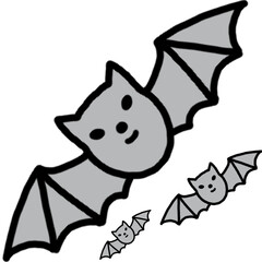 Halloween party with Bat 