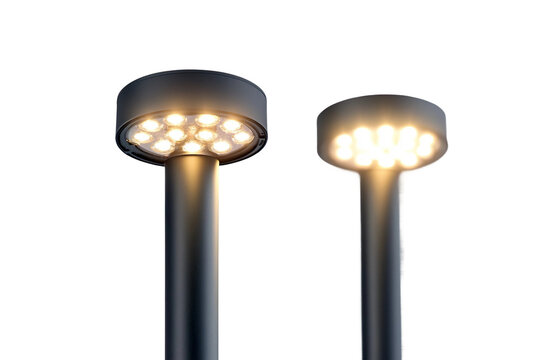 Modern smart light isolated on transparent background