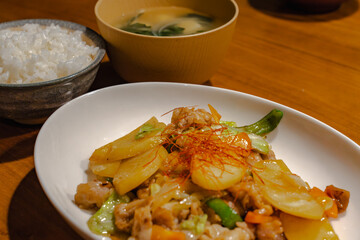 Japanese dinner / 和風晩御飯セット

