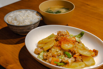 Japanese dinner / 和風晩御飯セット
