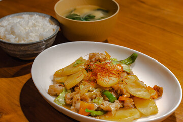 Japanese dinner / 和風晩御飯セット
