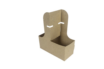 wooden plane isolated on white