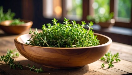 Thyme &ndash; Earthy and slightly minty. 