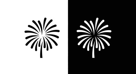Bold fireworks illustrations for festive celebration designs
