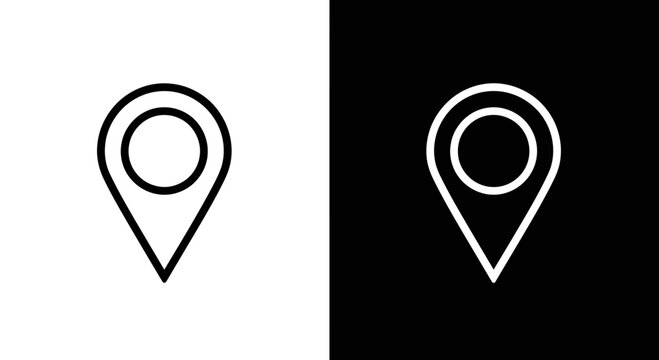 Find your way with a modern, simple map pointer icon set