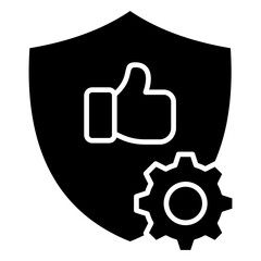 Reliability Glyph Icon