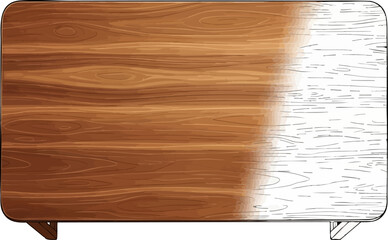 The Art of the Table Top-Down Dining Table