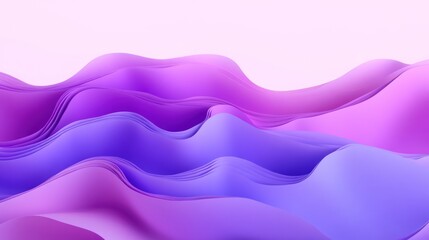 Abstract purple layered waves background for modern digital art designs