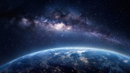 Obraz premium planet earth in space
