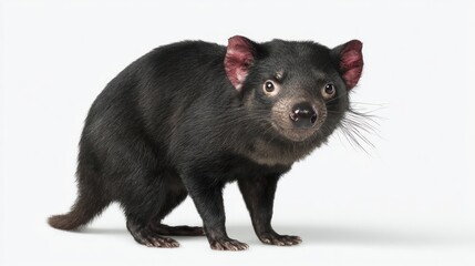 Black tasmanian devil portrait (1)