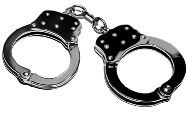  Handcuffs, transparent background PNG ultra realistic high resolution