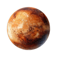 Fototapeta premium A vibrant, detailed depiction of a planet