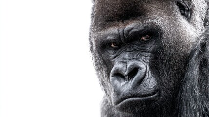 Obraz premium Close-up gorilla portrait