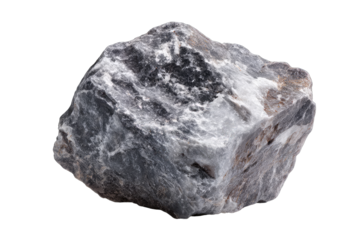 Close-up of a gray rock