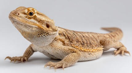 Obraz premium Close-up of a Bearded Dragon