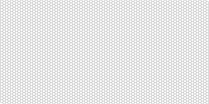 5-degree interval hexagonal grid vector (WGS 84, global extent, PPT-compatible & fully editable)