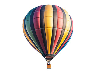 Fototapeta premium hot air balloon on white background