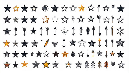 Abstract Marker Icons Bundle