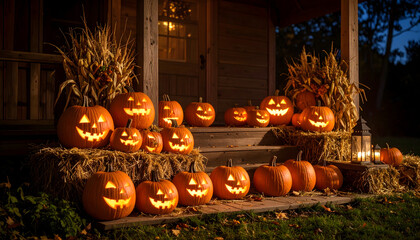 Obraz premium パンプキンヘッド