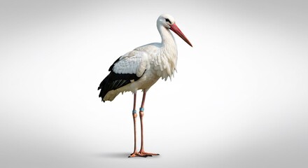 白鷺優雅に立つ 柔らかな光浴びて静寂 (Shiroさぎゆうがにたつ やわらか なひかりあびてせいじゃく) This translates roughly to: "White heron stands gracefully, bathed in soft light, serene.". AI Generated