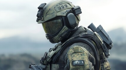 Advanced military gear for warriors  essential equipment for modern combat operations