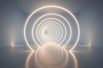 Naklejka premium Rings of Light