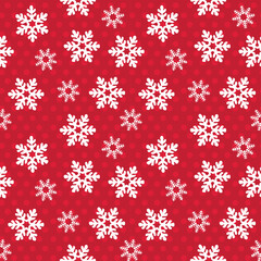 New Christmas Snowflakes 2026 seamless wallpaper print