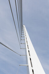 Daytime view of the sundial birdge in Redding CA
