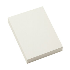 Stack of blank white paper for office document printing or writing