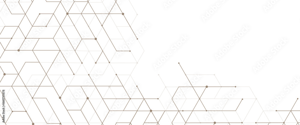 Poster vector graphic design element with with triangles technology pattern geometric digital geometric sci