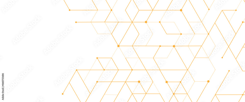 Aufkleber vector graphic design element with with triangles technology pattern geometric digital geometric sci