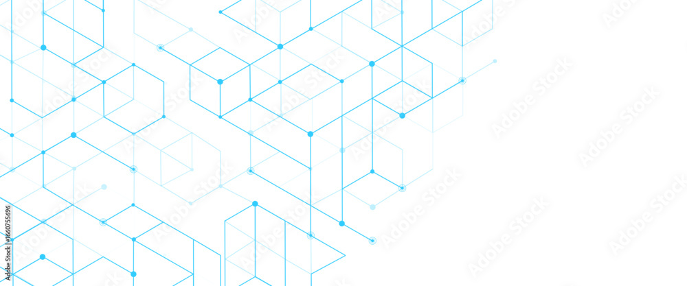 Poster vector graphic design element with with triangles technology pattern geometric digital geometric sci