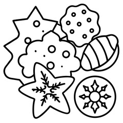 Christmas Cookies Vector