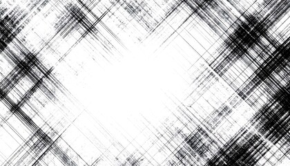 Abstract Black  White Texture.