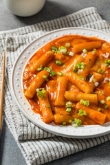 Homemade Cheesy Korean Tteokbokki