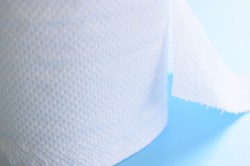 white paper tissue on table, sanitary in home