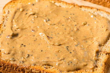 Homemade Seed and Nut Butter on Toast
