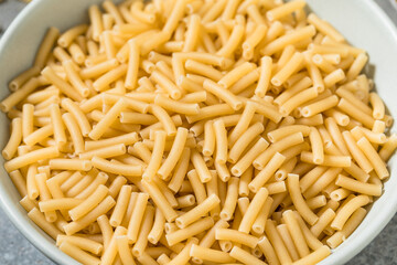 Organic Dry Raw Macaroni Pasta