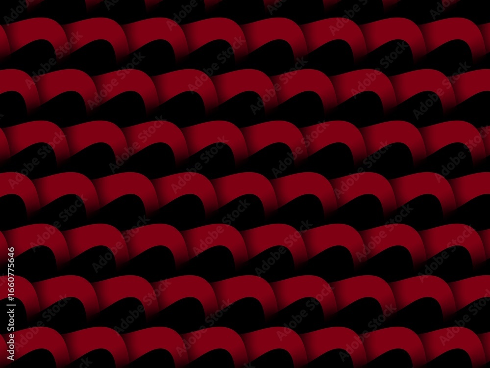 Aufkleber dark red pattern with colored lines.