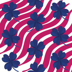 design of blue leaves with elegant curved lines and textured surfaces. Accented with deep purple tones, this composition highlights natural beauty and artistic flow, creating a visually striking and h