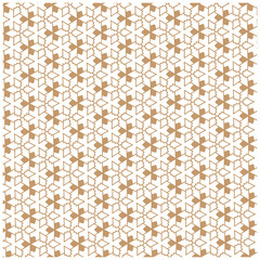 Classic Ornament Illustration Over Structured Geometric Background