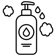 Cleanser Outline Icon